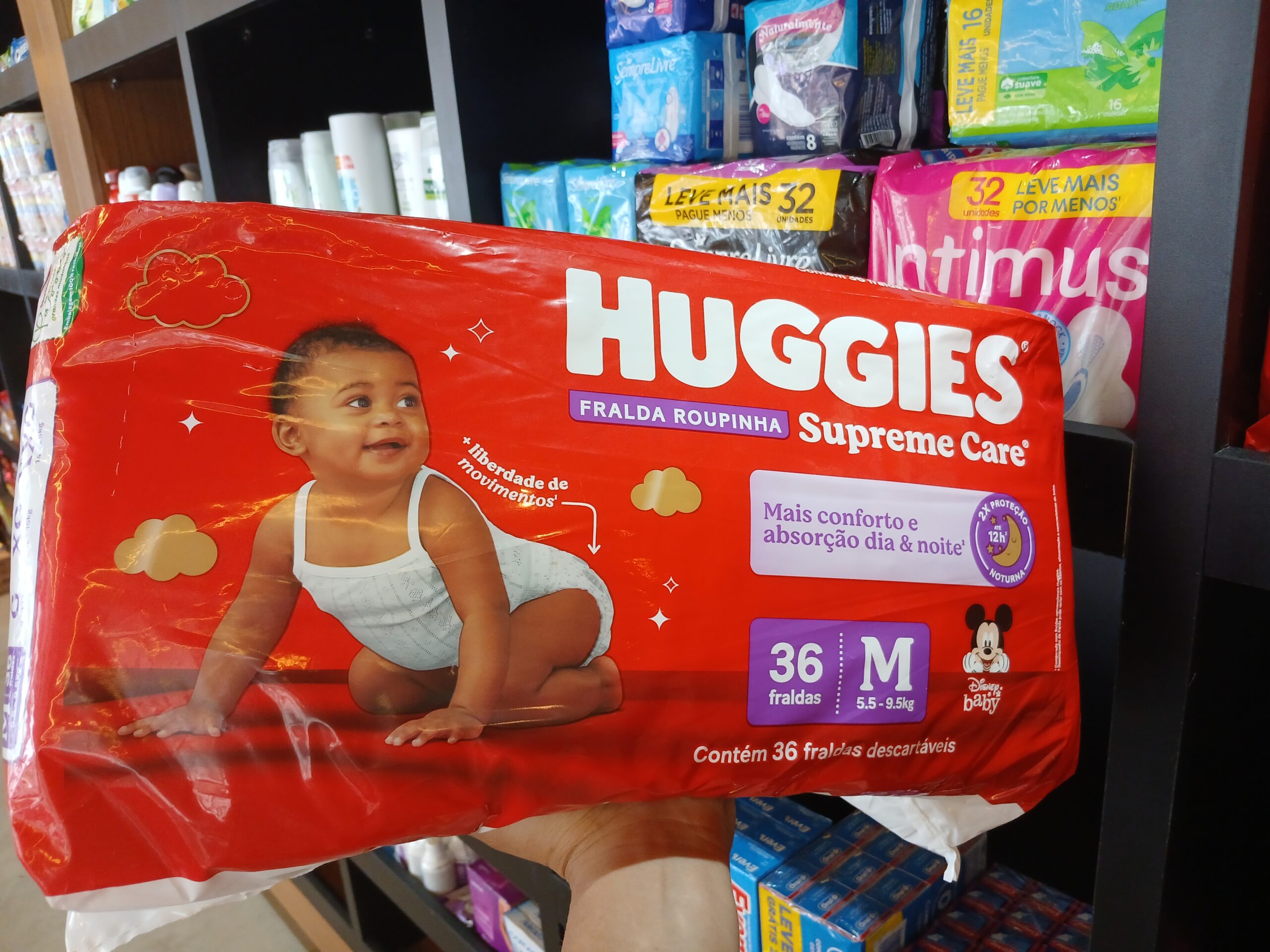 Fralda huggies