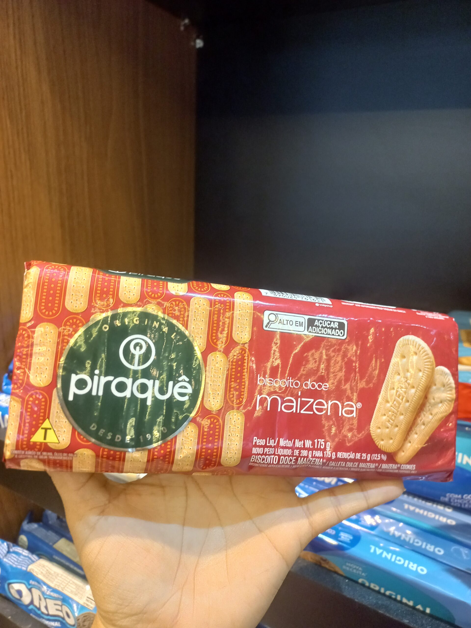 Biscoito doce maizena