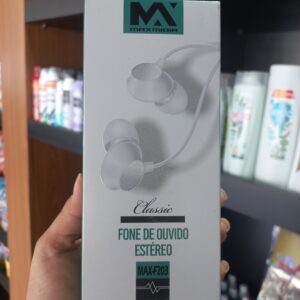 Fone de ouvido estéreo