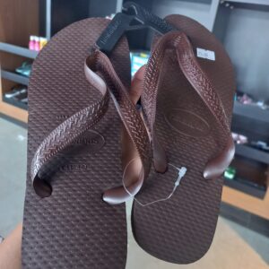 Sandália Havaianas 41/42 cor Preta