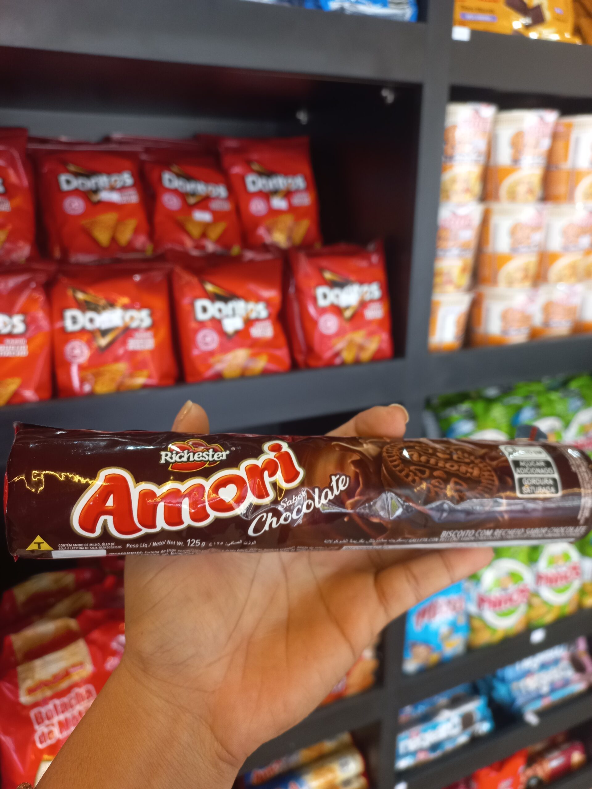 Biscoito amore chocolate