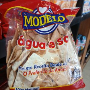 Bolacha modelo água e sal