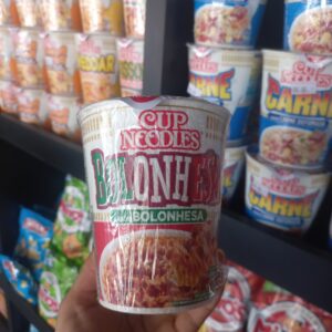 Cup Noodles de Bolonhesa