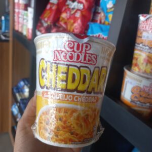 Cup Noodles de Queijo Cheddar