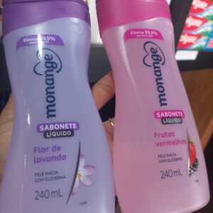 Sabonete Líquido monange flor de lavanda