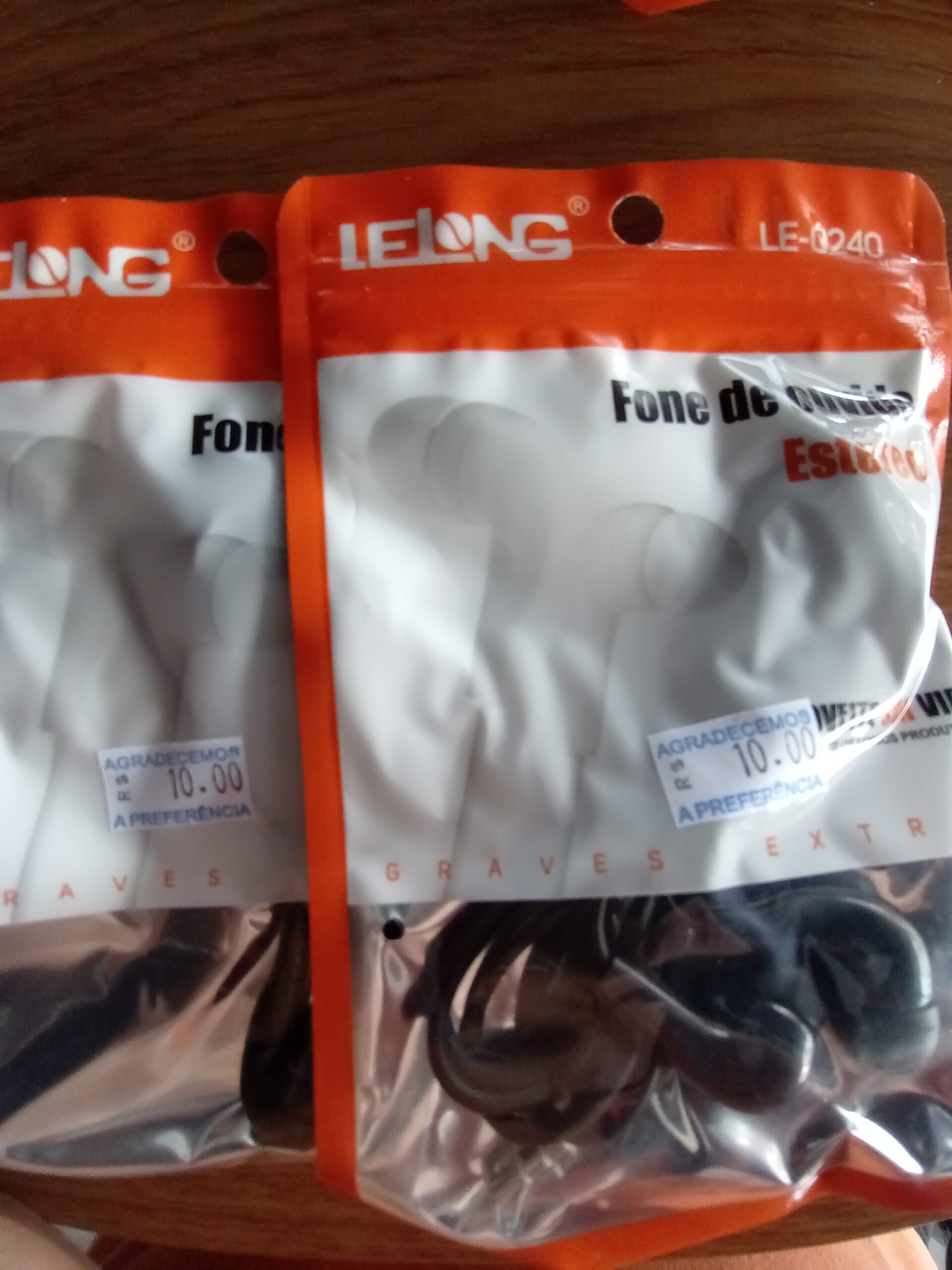 Fone de ouvido LE-0240