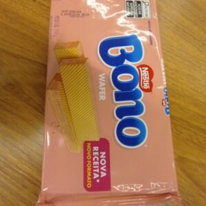 Biscoito Wafer Bono Morango