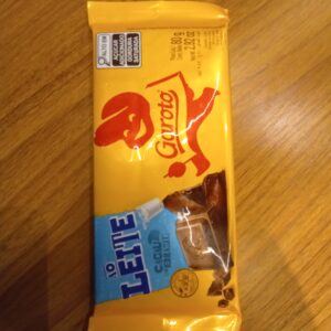 Chocolate Barra Garoto ao leite