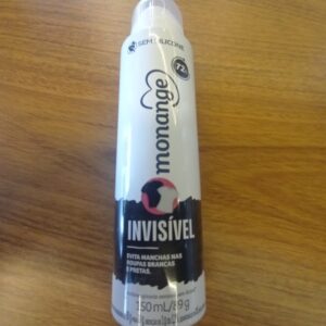 Desodorante Monange invisível antitranspirante