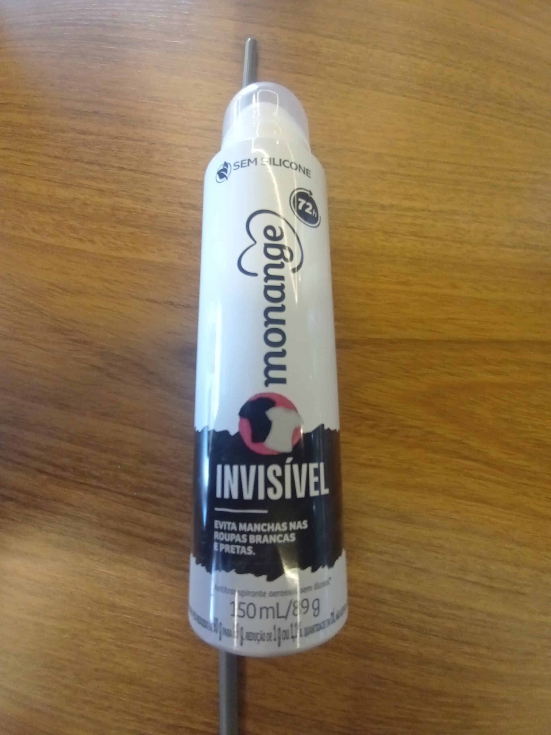 Desodorante Monange invisível antitranspirante