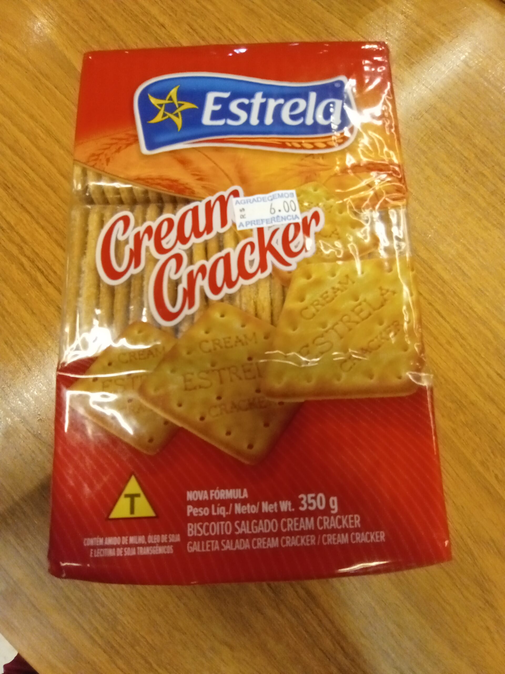 Cream cracker Estrela