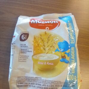 Mucilon arroz e areia 600 g