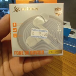 Fone de ouvido com fio