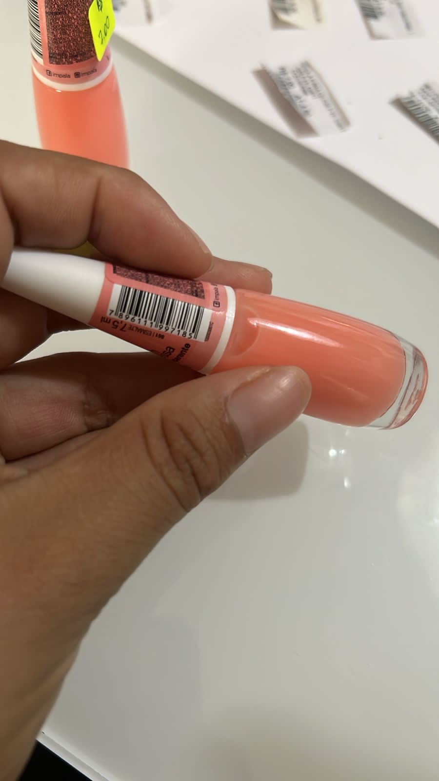 Esmalte impala rosê