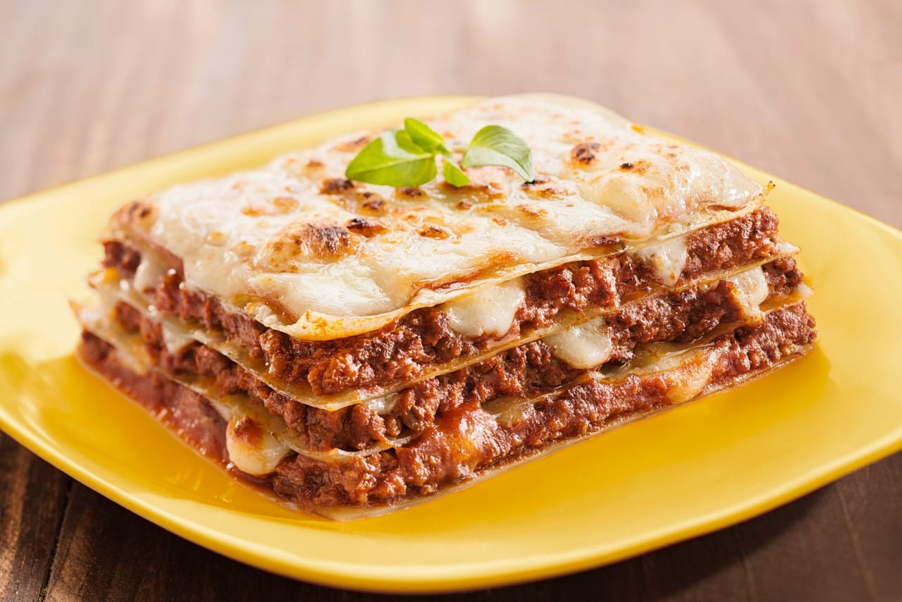 Porção de Lasanha