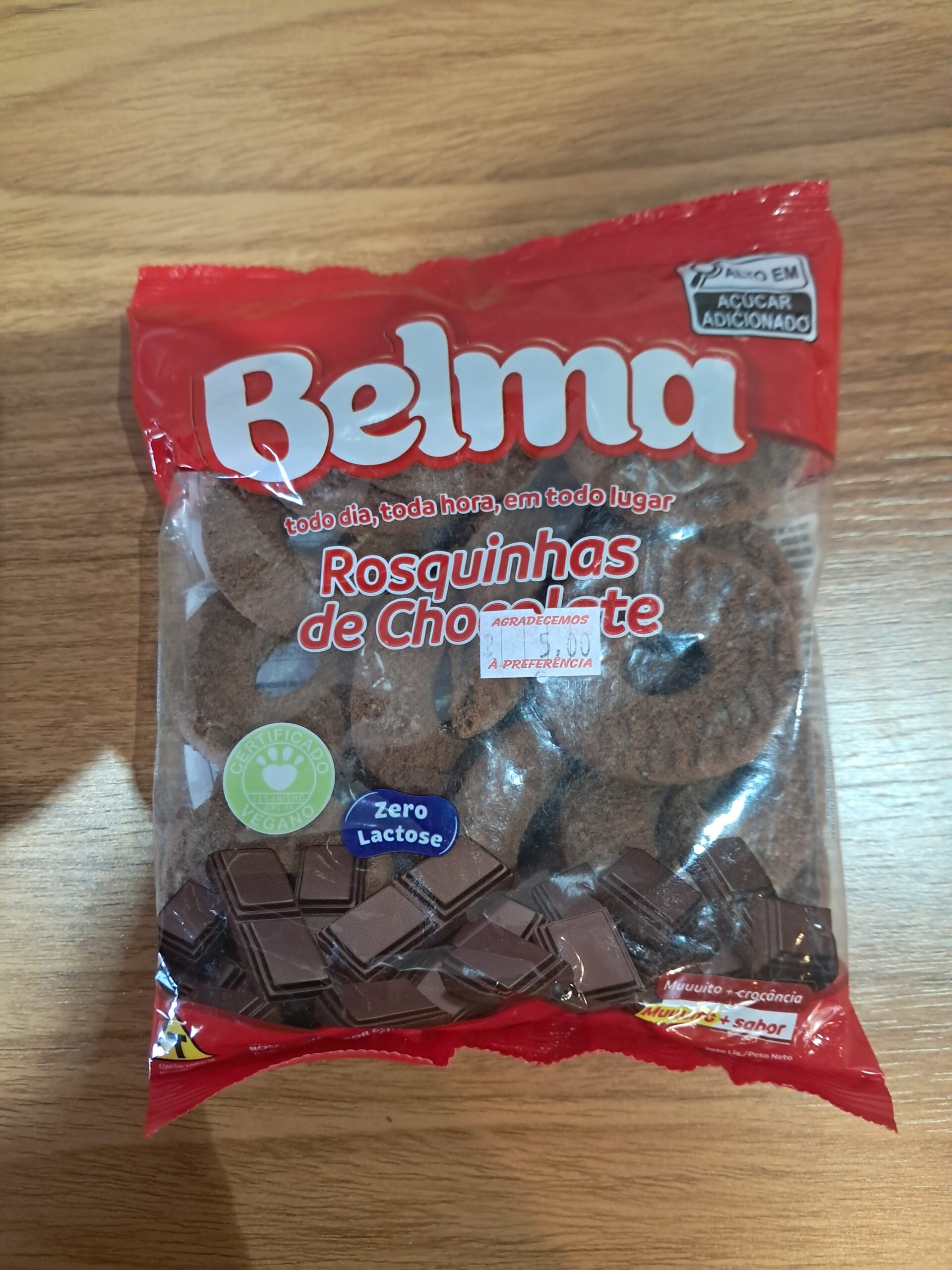 Belma rosquinha chocolate