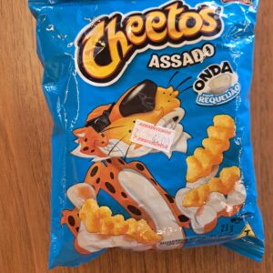 Cheetos assado requeijão