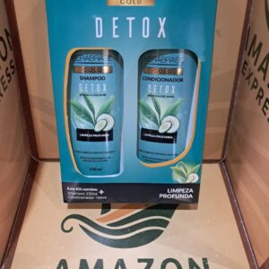 Kit Shampoo e Condicionador Detox Gold