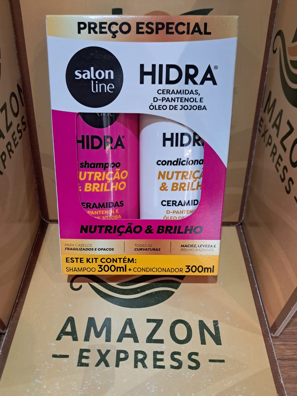 Kit Shampoo e Condicionador Hidra Nutrição e Brilho