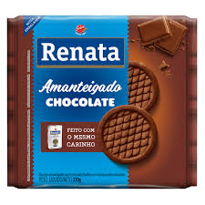 Biscoito amanteigado Renata Chocolate