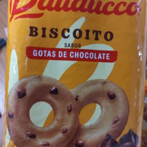 Biscoito bauducco gotas de  chocolate