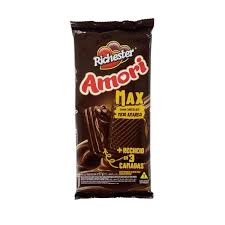 Biscoito Amori max chocolate ao leite 87g
