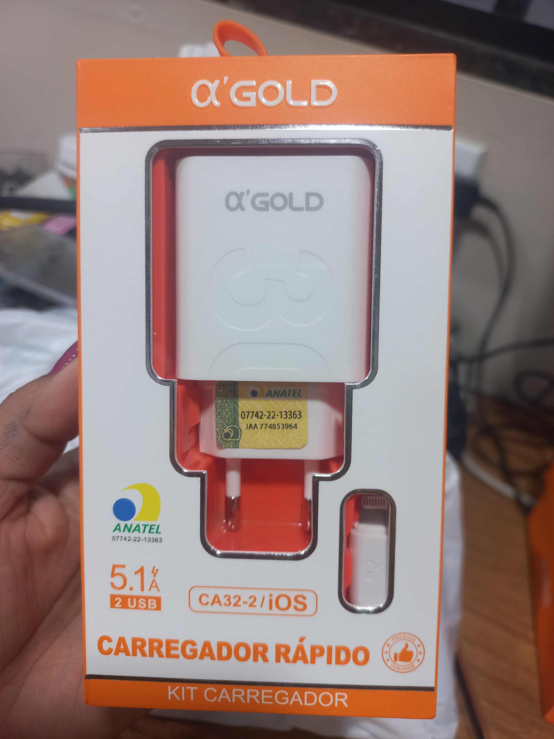 Carregador rápido ios